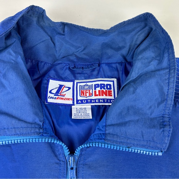 Vintage Throwback 90s Proline Logo Athletic Jacket Seattle Seahawks Sz Large - Picture 3 of 9